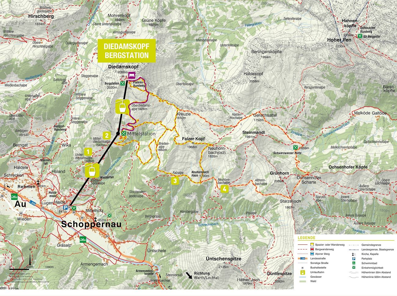 bergbahn-diedamskopf-wanderkarte-au-schoppernau-bregenzerwald
