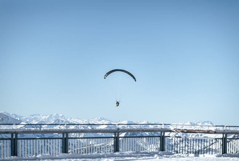 Bergbahnen Diedamskopf Paragleiten Drachenfliegen Fliegen Fliegerberg Bregenzerwald